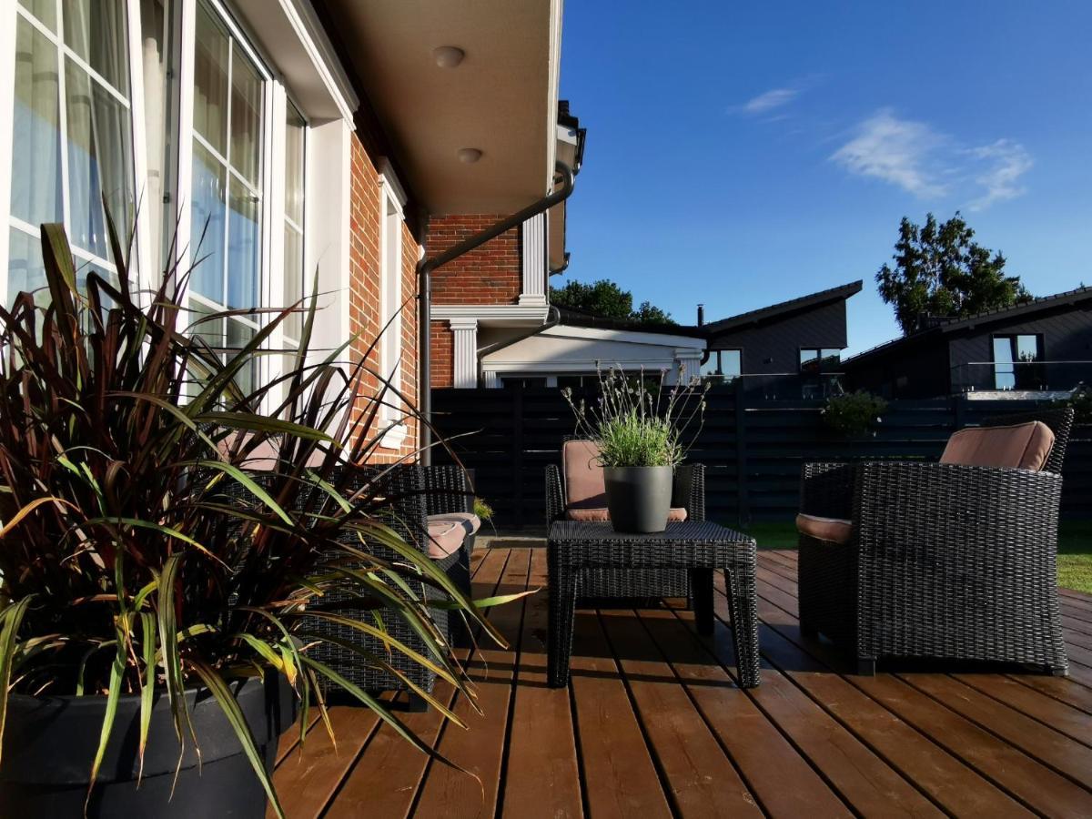 Melnrage Beach Cozy Apartments & Terrace - Pine View Sea Entry Klaipeda Exterior foto